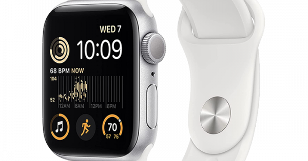 Dealmonday | Apple Watch SE 2022 2nd Generation (GPS, 44mm) - Silver Aluminium Case with M/L White Sport Band Dealmonday | Apple Watch SE 2022 2nd Generation (GPS, 44mm) - Silver Aluminium Case with M/L White Sport Band