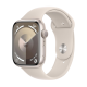 Apple Watch Series 9 (GPS, 41mm) - Starlight Aluminium Case with M/L Starlight Sport Band