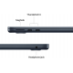 Apple MacBook Air 2025 (13-inch, M4, 16GB+ 256GB) - Midnight Apple MacBook Air 2025 (13-inch, M4, 16GB+ 256GB) - Midnight