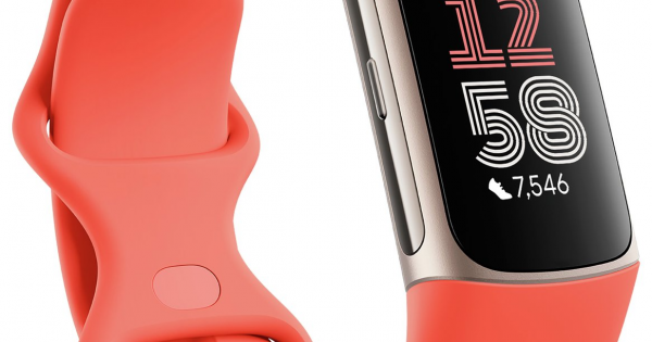 Google - Fitbit Charge 6 Coral Champagne Gold アル… Google Fitbit Charge 6 - Coral / Champagne Gold アルミニウム