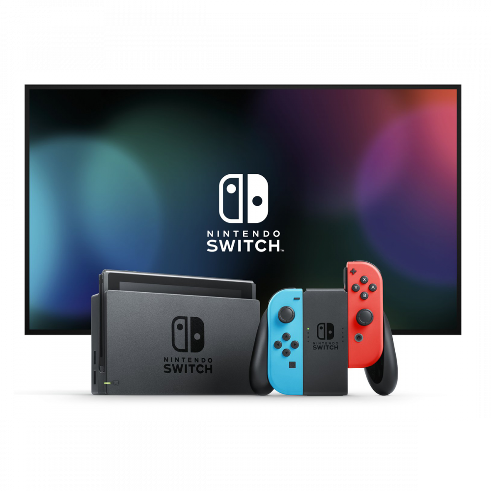 Dealmonday Nintendo Switch Console Neon Red / Neon blue (Latest Model)
