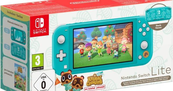 Dealmonday Nintendo Switch Lite Animal Cross New Horizons Timmy Tommy