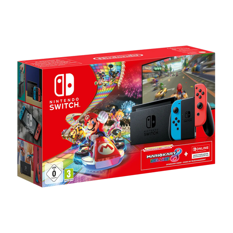 Nintendo Switch + Mario Kart 8 Deluxe