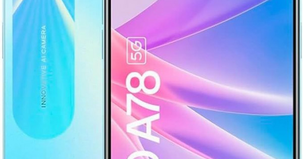 Dealmonday | Oppo A78 5G Smartphone (8GB+128GB) - Glowing Blue