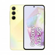 Samsung Galaxy A35 5G Smartphone (Dual-SIMs, 6+128GB) - Awesome Lemon