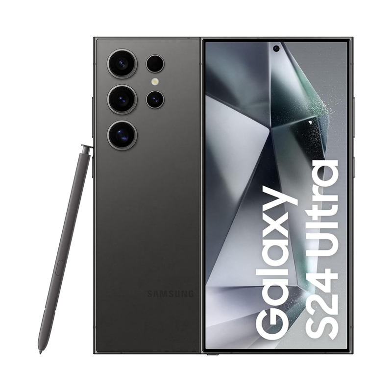 Samsung Galaxy S24 Ultra 5G Smartphone (Dual-SIMs, 12GB+1TB) - Titanium Black