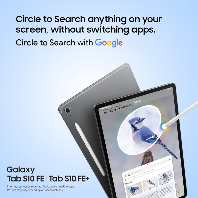 Samsung Galaxy Tab S10 FE+ (WiFi, 8GB + 128GB) - Silver Samsung Galaxy Tab S10 FE+ (WiFi, 8GB + 128GB) - Silver