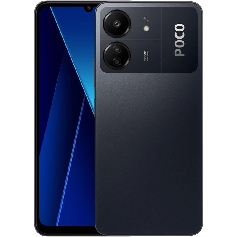 Xiaomi Poco C65 4G Smartphone (Dual-SIM, 6+128GB) - Black