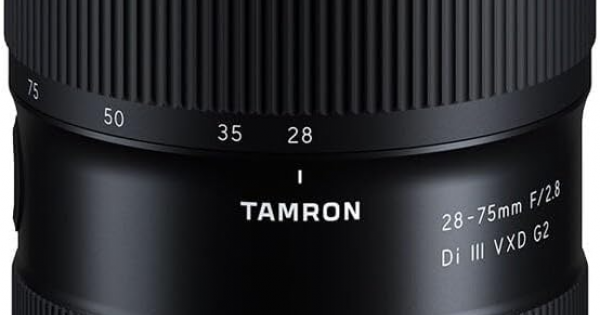Dealmonday | Tamron 28-75mm F/2.8 Di III VXD G2 Lens for Sony E-Mount