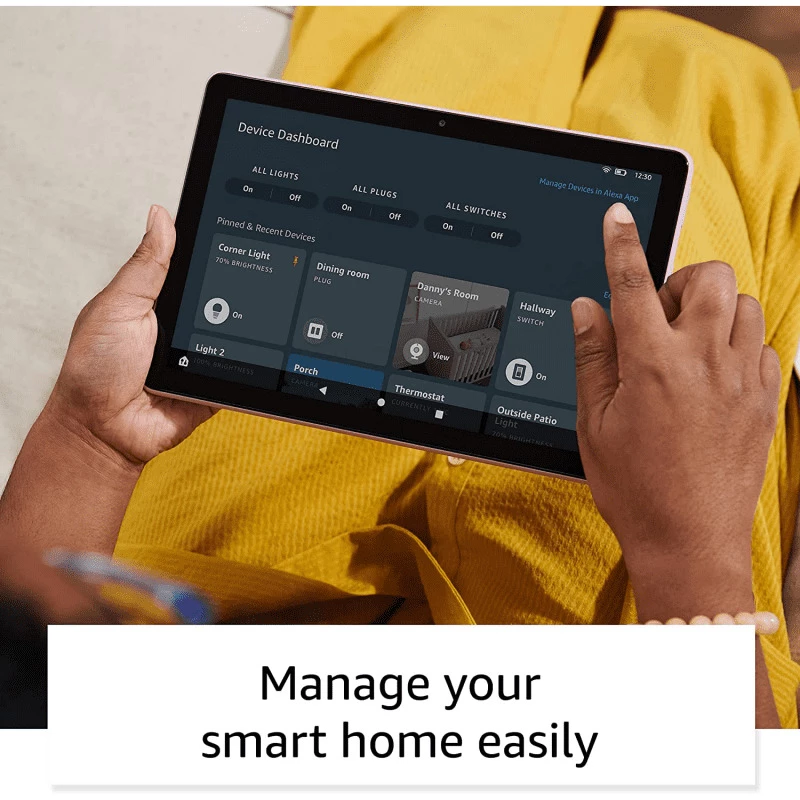 Amazon Fire HD 10 tablet (10.1", 32GB, 2021, 11th Generation) - Black