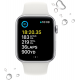Apple Watch SE 2022 2nd Generation (GPS, 44mm) - Silver Aluminium Case with S/M White Sport Band Apple Watch SE 2022 2nd Generation (GPS, 44mm) - Silver Aluminium Case with S/M White Sport Band