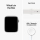 Apple Watch SE 2022 2nd Generation (GPS, 44mm) - Silver Aluminium Case with S/M White Sport Band Apple Watch SE 2022 2nd Generation (GPS, 44mm) - Silver Aluminium Case with S/M White Sport Band