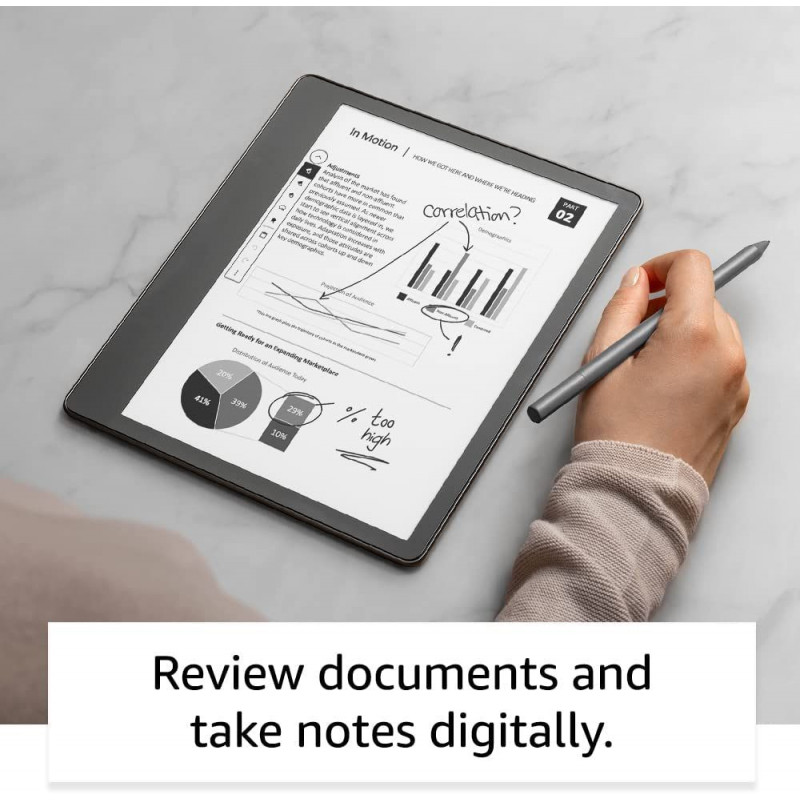 Amazon Kindle Scribe (Premium Pen) 64GB - Black