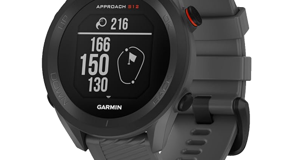 Dealmonday Garmin Approach S12 GPS Golf Watch Slate Grey