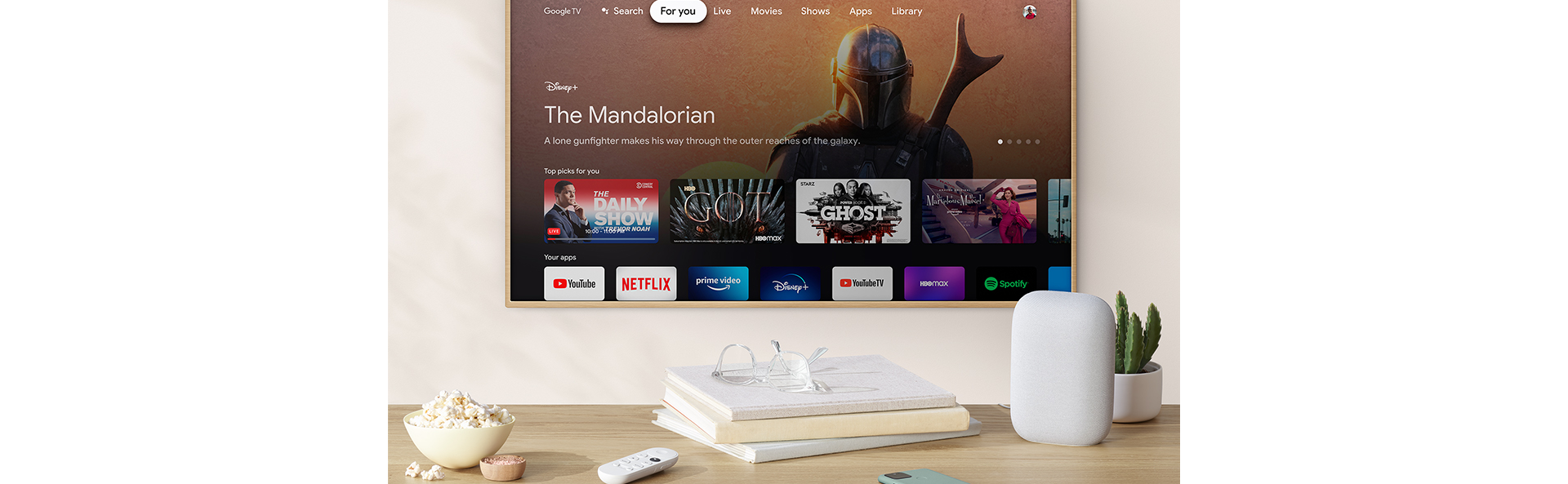 Google Chromecast with Google TV - Streaming Entertainment