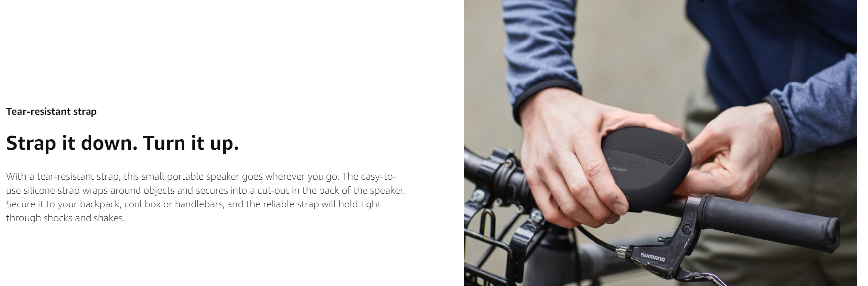 Bose handlebar hot sale speakers